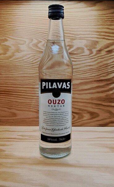 Ouzo Pilavas Nektar 38% 0,7l